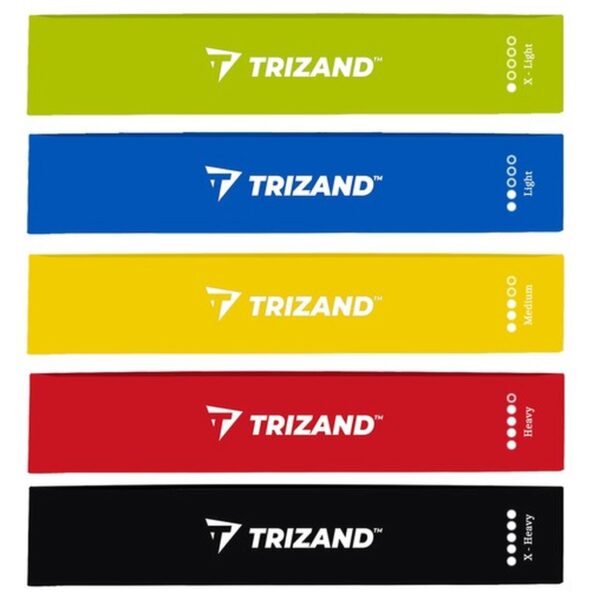 zestaw gum do cwiczen 5szt trizand 21955 7