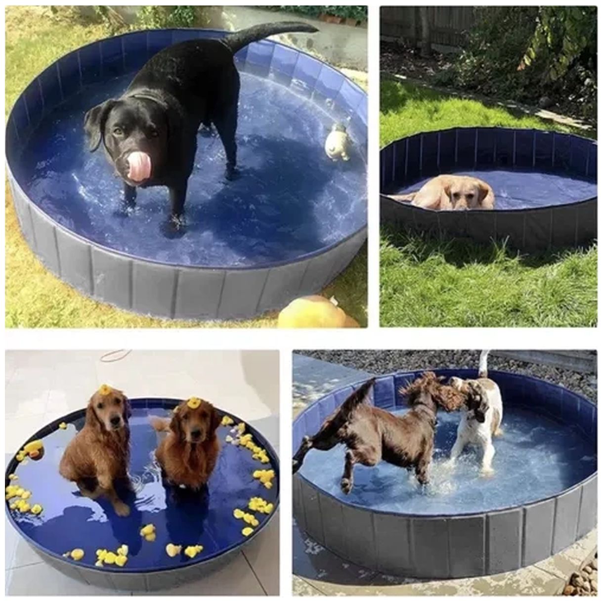 Basen/Kojec dla Psa Składany 160x30 Purlov 23832 - Idealne Miejsce na Wakacje dla Twojego Pupila-2 Basen/Kojec dla Psa Składany 160x30 Purlov 23832 - Idealne Miejsce na Wakacje dla Twojego Pupila-2