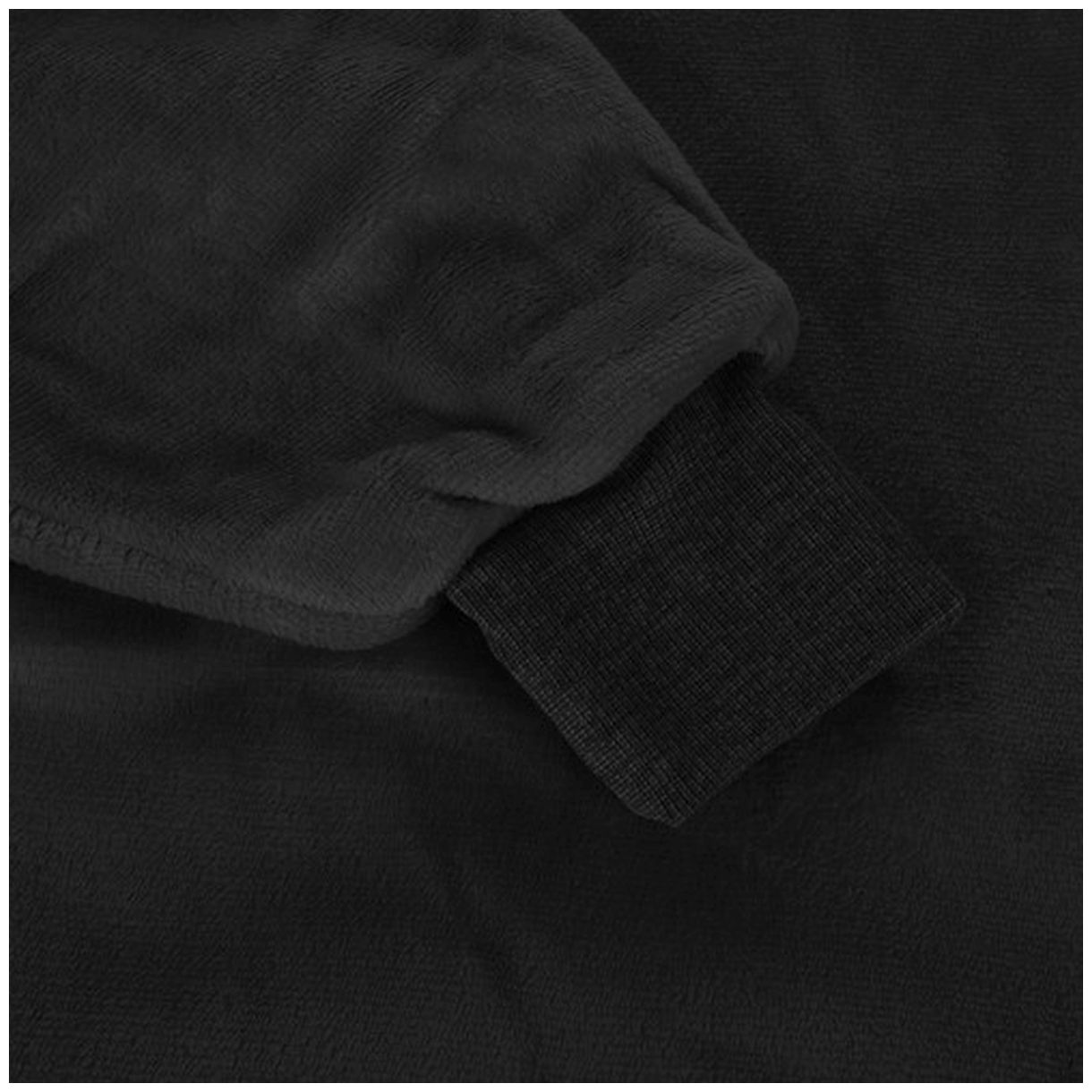 Bluza XXL – Koc Czarny Ruhhy 24403 - Ciepło i Komfort na Co Dzień-2 Bluza XXL – Koc Czarny Ruhhy 24403 - Ciepło i Komfort na Co Dzień-2