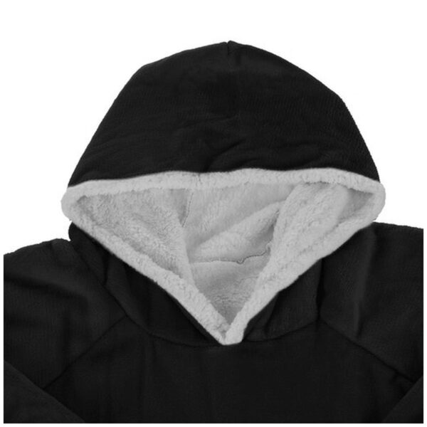 bluza xxl koc czarny ruhhy 24403 6