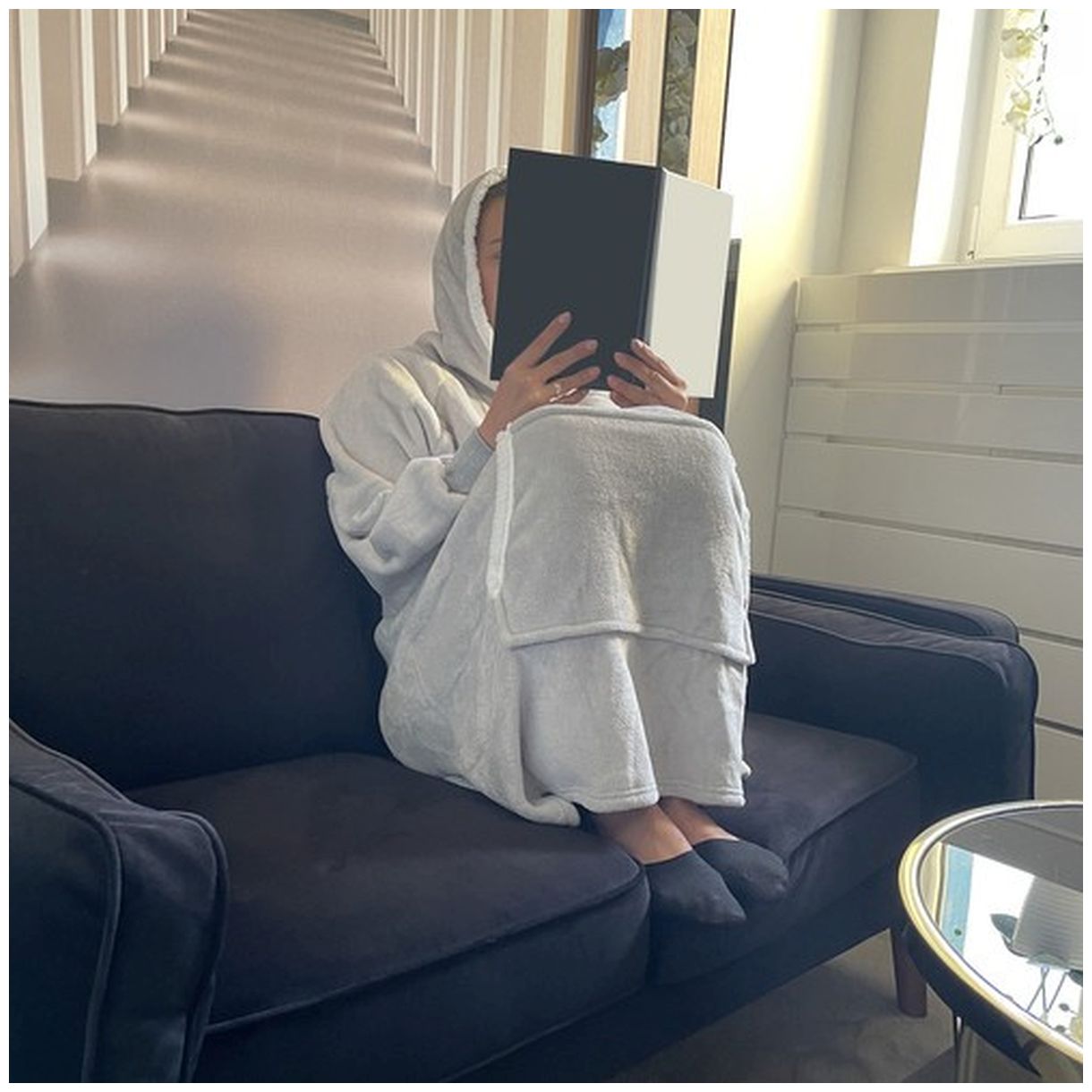 Bluza XXL – Koc Szary Ruhhy 24402 - Doskonały Wybór na Chłodne Dni-1 Bluza XXL – Koc Szary Ruhhy 24402 - Doskonały Wybór na Chłodne Dni-1