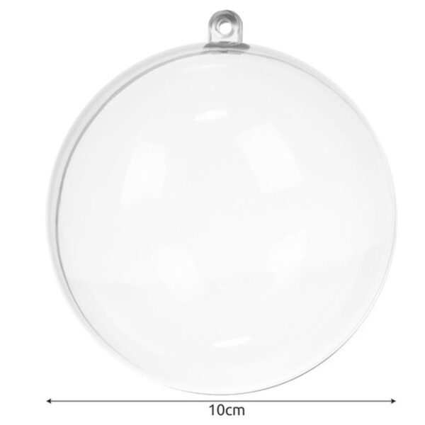 bombki przezroczyste 10cm zestaw 5szt ruhhy 22276 3
