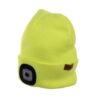 czapka zimowa z latarka zolta trizand 22664 6