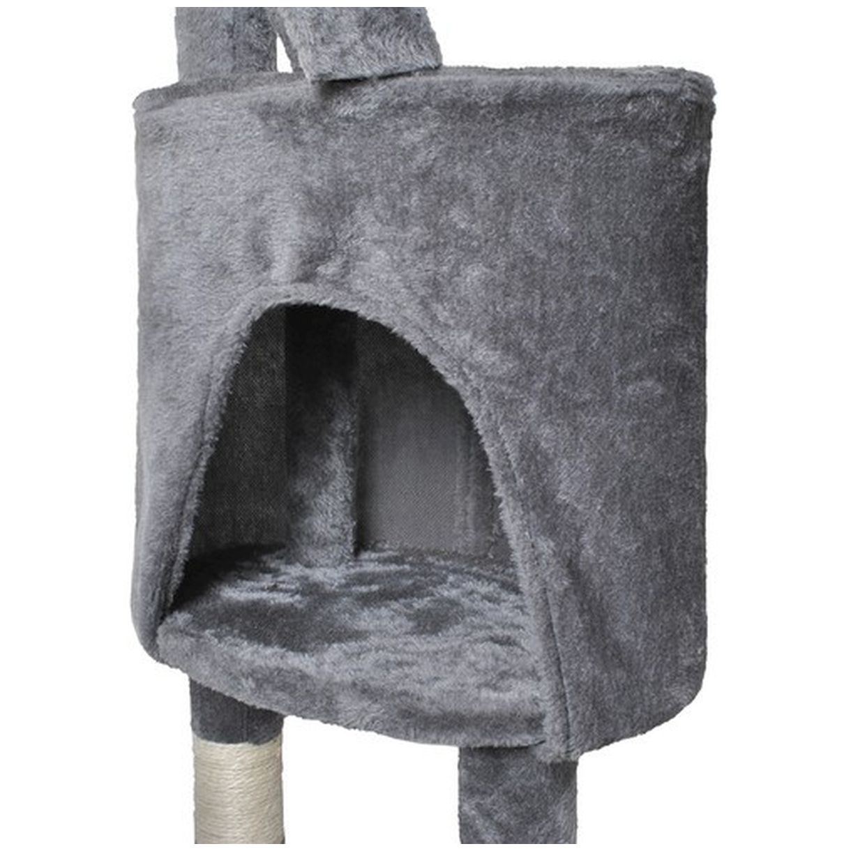 Drzewko dla Kota 118cm Szare - Idealne Miejsce dla Twojego Pupila-2 Drzewko dla Kota 118cm Szare - Idealne Miejsce dla Twojego Pupila-2