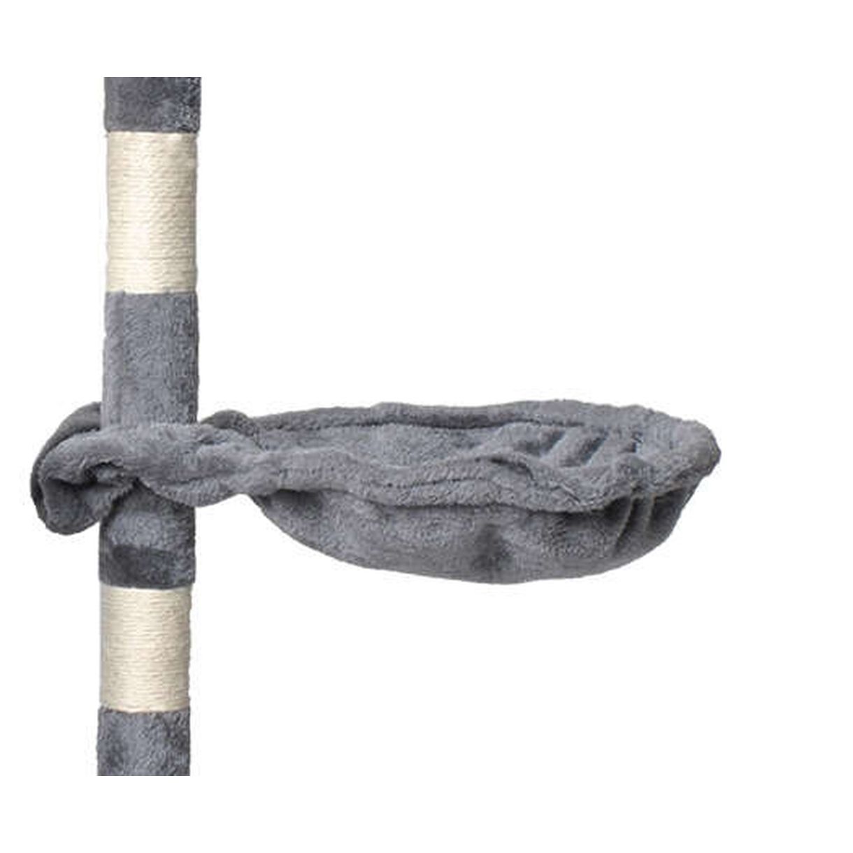 Drzewko dla Kota 118cm Szare - Idealne Miejsce dla Twojego Pupila-3 Drzewko dla Kota 118cm Szare - Idealne Miejsce dla Twojego Pupila-3