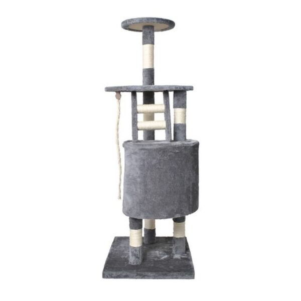 drzewko dla kota 118cm szare 7