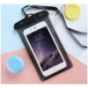 etui wodoodporne na telefon czarne 23414 9