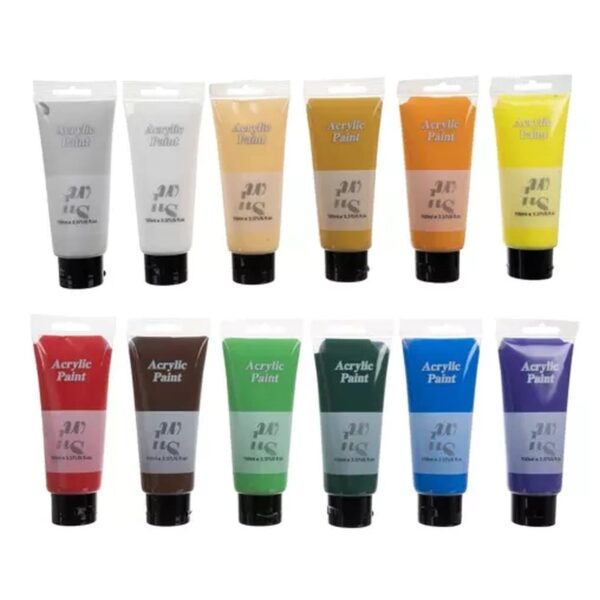 farby akrylowe 12szt 100ml maaleo 20424 11