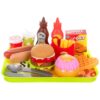 fast food zestaw zabawkowy 4