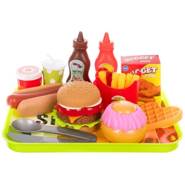 fast food zestaw zabawkowy 4