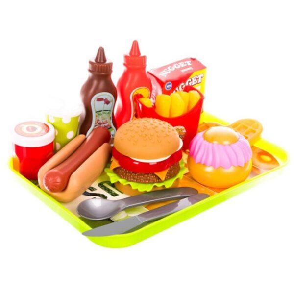 fast food zestaw zabawkowy 5