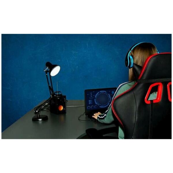 fotel gamingowy czarno czerwony dunmoon 15