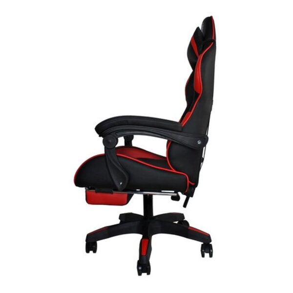 fotel gamingowy czarno czerwony dunmoon 6