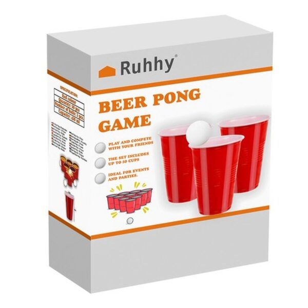 gra beer pong 50 kubeczkow ruhhy 21232 10