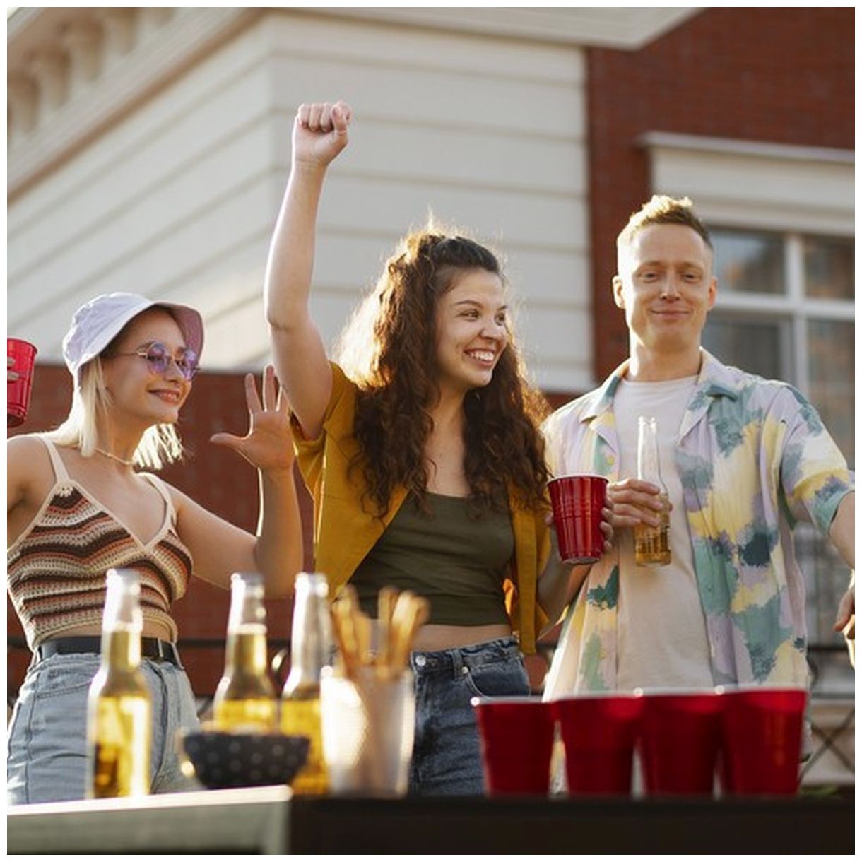 Gra Beer Pong - Zestaw 50 Kubków Ruhhy 21232 - Idealna na Imprezy-2 Gra Beer Pong - Zestaw 50 Kubków Ruhhy 21232 - Idealna na Imprezy-2