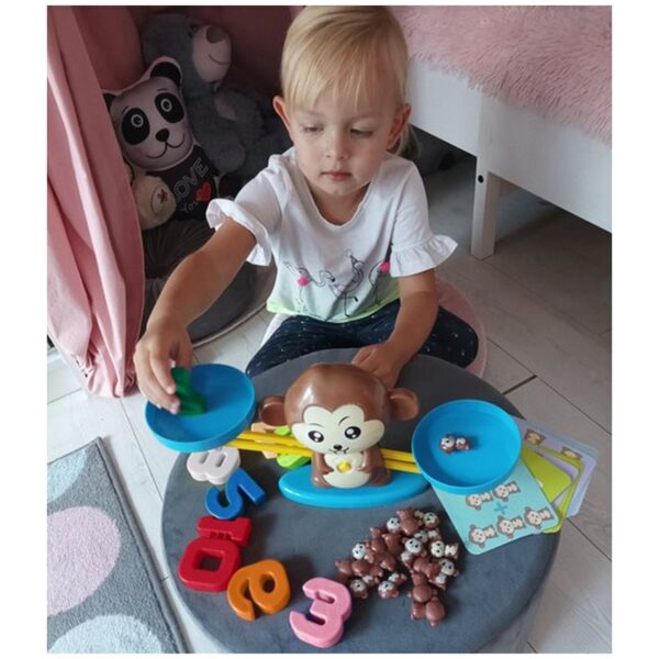 gra edukacyjna malpka waga szalkowa 14