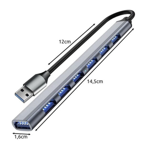 hub usb 1 port 32 6 portow 20 izoxis 24374 3