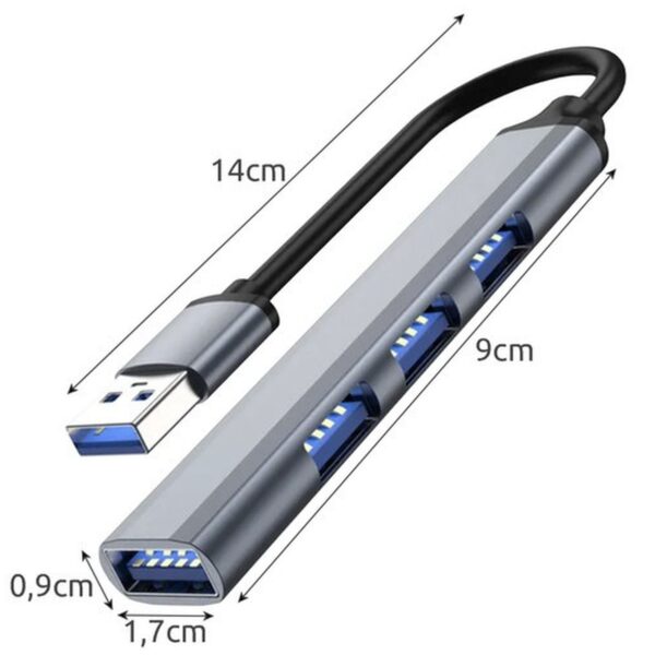 hub usb 4 porty 30 20 izoxis 21940 10