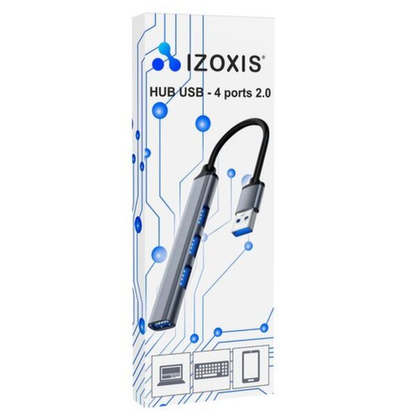 hub usb 4 porty 30 20 izoxis 21940 8