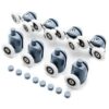 kolka do kabiny prysznicowej zestaw 8szt kk9646 1