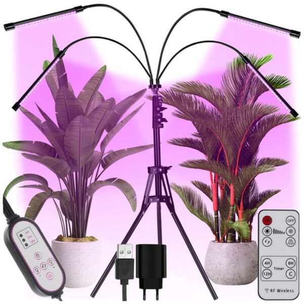 lampa 20 led 4szt do wzrostu roslin gardlov 19388 16
