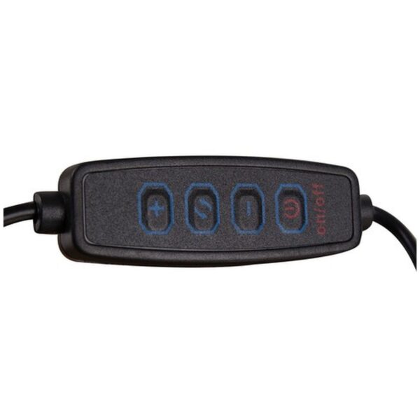 lampa kosmetyczna z lupa biala izoxis 23894 6
