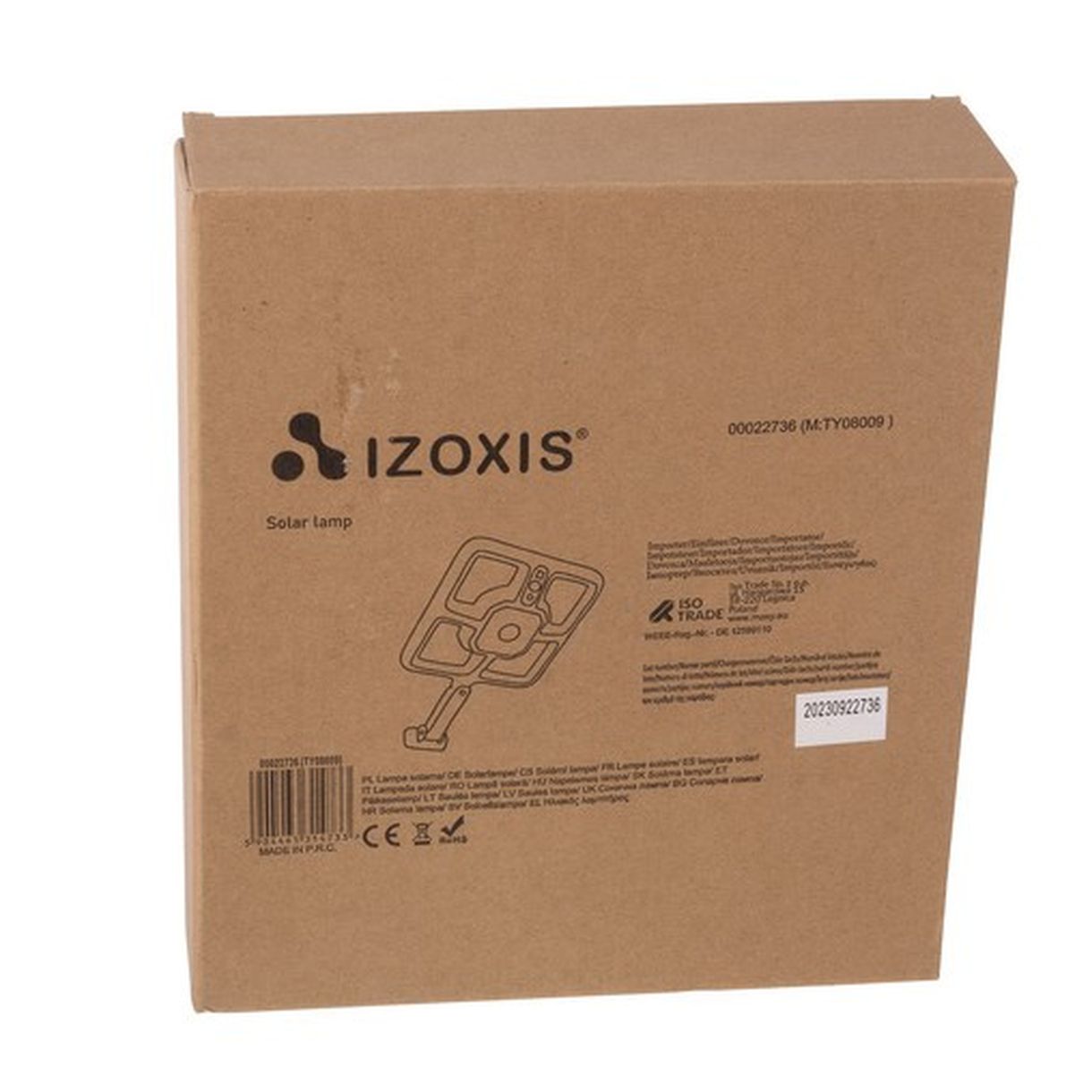 Lampa Solarna Izoxis 22736 - Ekologiczne Oświetlenie dla Twojego Domu-3 Lampa Solarna Izoxis 22736 - Ekologiczne Oświetlenie dla Twojego Domu-3