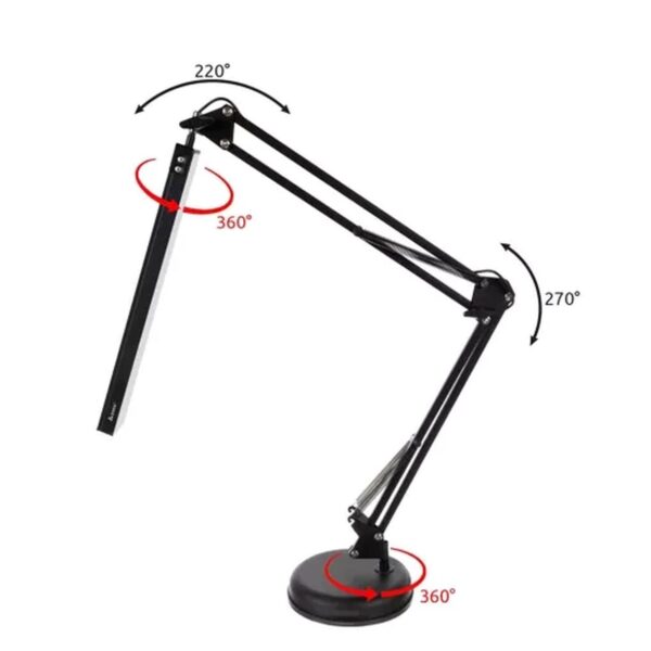 lampka biurkowa 2w1 izoxis 23503 12