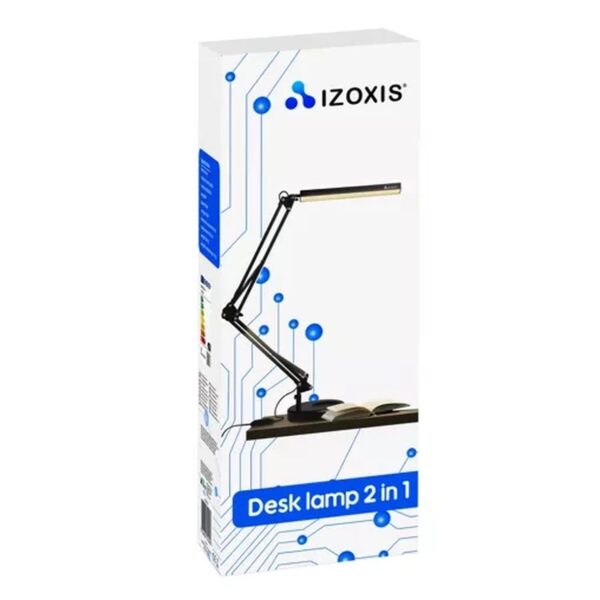 lampka biurkowa 2w1 izoxis 23503 2