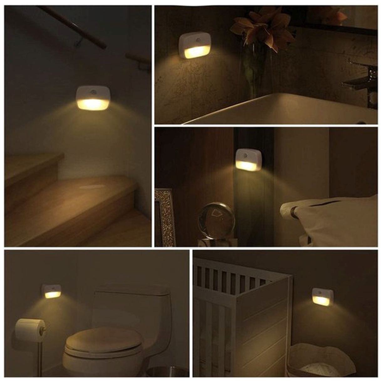 Lampka Nocna LED z Czujnikiem Ruchu Izoxis 24240 - Bezprzewodowe Oświetlenie do Każdego Pomieszczenia-2 Lampka Nocna LED z Czujnikiem Ruchu Izoxis 24240 - Bezprzewodowe Oświetlenie do Każdego Pomieszczenia-2