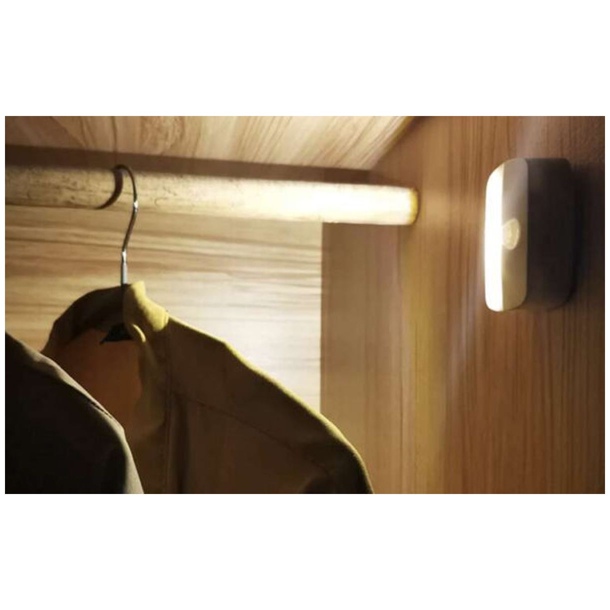 Lampka Nocna LED z Czujnikiem Ruchu Izoxis 24240 - Bezprzewodowe Oświetlenie do Każdego Pomieszczenia-1 Lampka Nocna LED z Czujnikiem Ruchu Izoxis 24240 - Bezprzewodowe Oświetlenie do Każdego Pomieszczenia-1