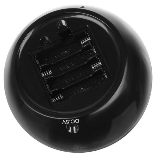 lampka nocna z projektorem czarna lp16857 8