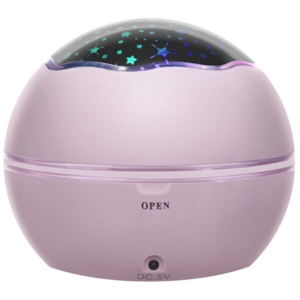 lampka nocna z projektorem rozowa lp16859 5