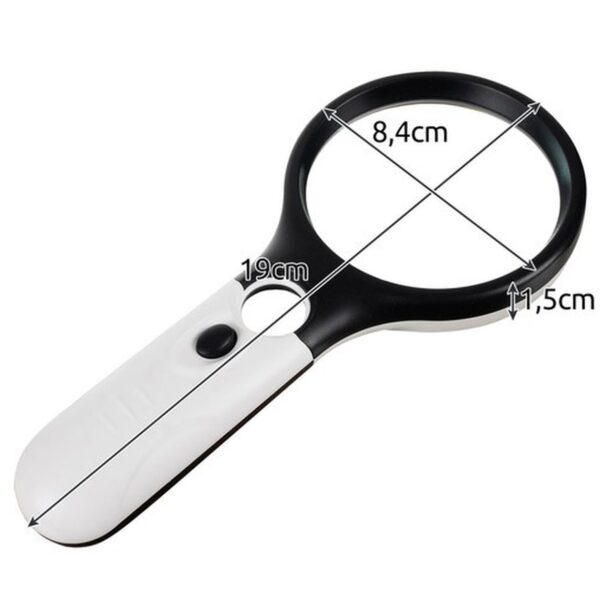 lupa z podswietleniem led izoxis 22670 3