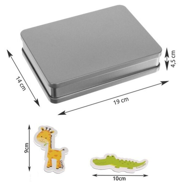 magnesy na lodowke zwierzatka 40 szt 22616 3