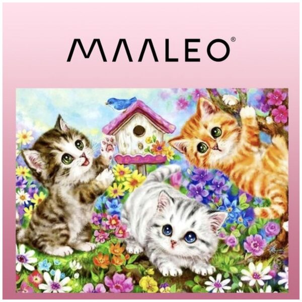 malowanie po numerach 40x50cm kotki maaleo 22781 2