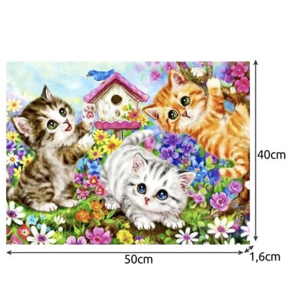 malowanie po numerach 40x50cm kotki maaleo 22781 4