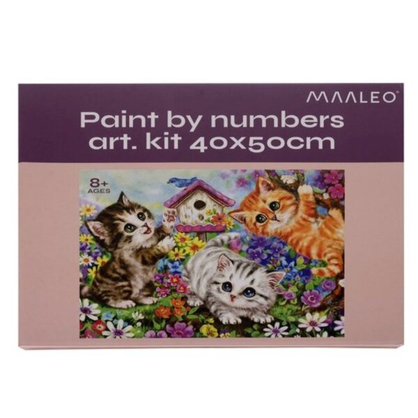 malowanie po numerach 40x50cm kotki maaleo 22781 5