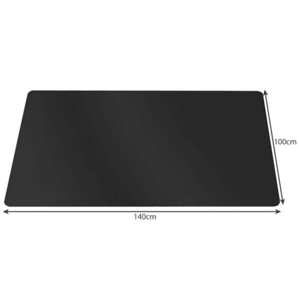 mata ochronna pod krzeslo 100x140cm ruhhy czarna 11
