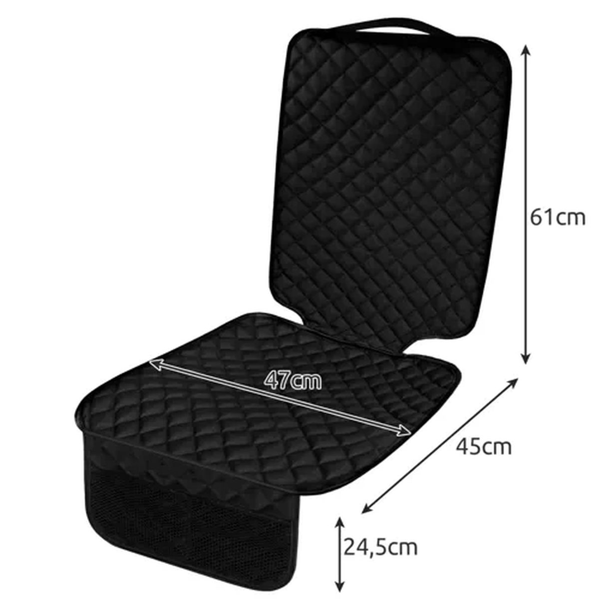 Pikowana Mata pod Fotelik Samochodowy 24574 - Ochrona i Wygoda dla Twojego Dziecka-1 Pikowana Mata pod Fotelik Samochodowy 24574 - Ochrona i Wygoda dla Twojego Dziecka-1