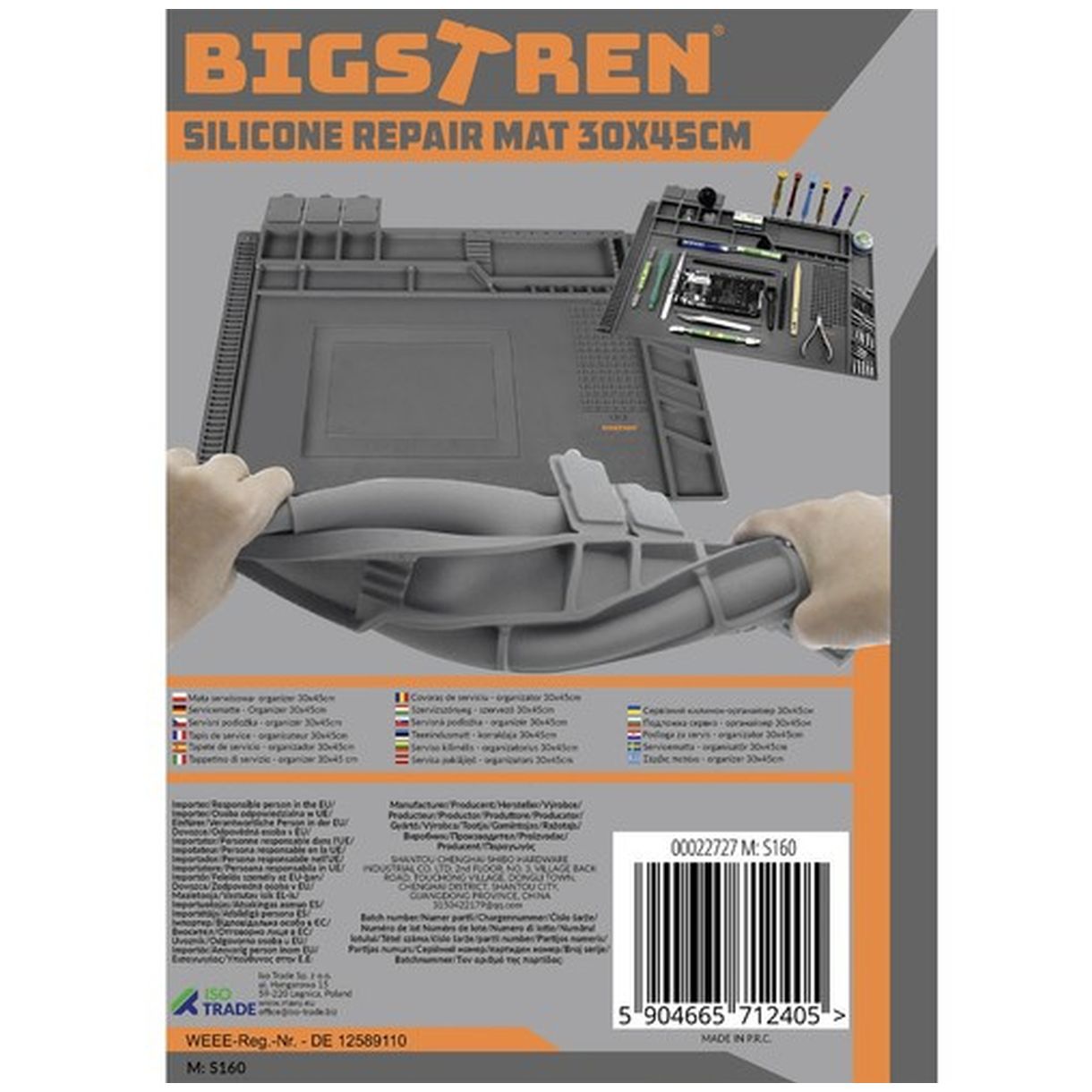 Mata Serwisowa - Organizer 30x40cm Bigstren 22727 - Idealny dla Majsterkowiczów-2 Mata Serwisowa - Organizer 30x40cm Bigstren 22727 - Idealny dla Majsterkowiczów-2