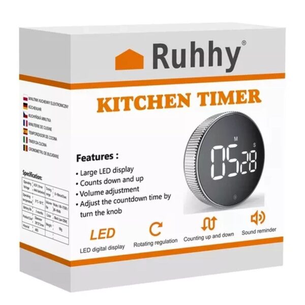 minutnik kuchenny elektroniczny ruhhy 22052 4