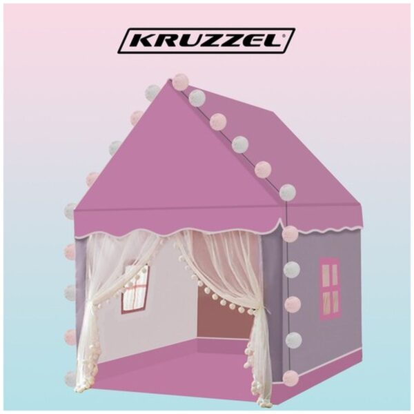 namiot dla dzieci rozowy kruzzel 22653 2