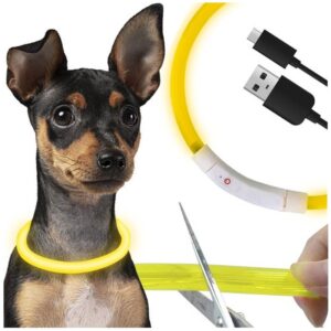 obroza swiecaca led regulowana purlov 24200 1