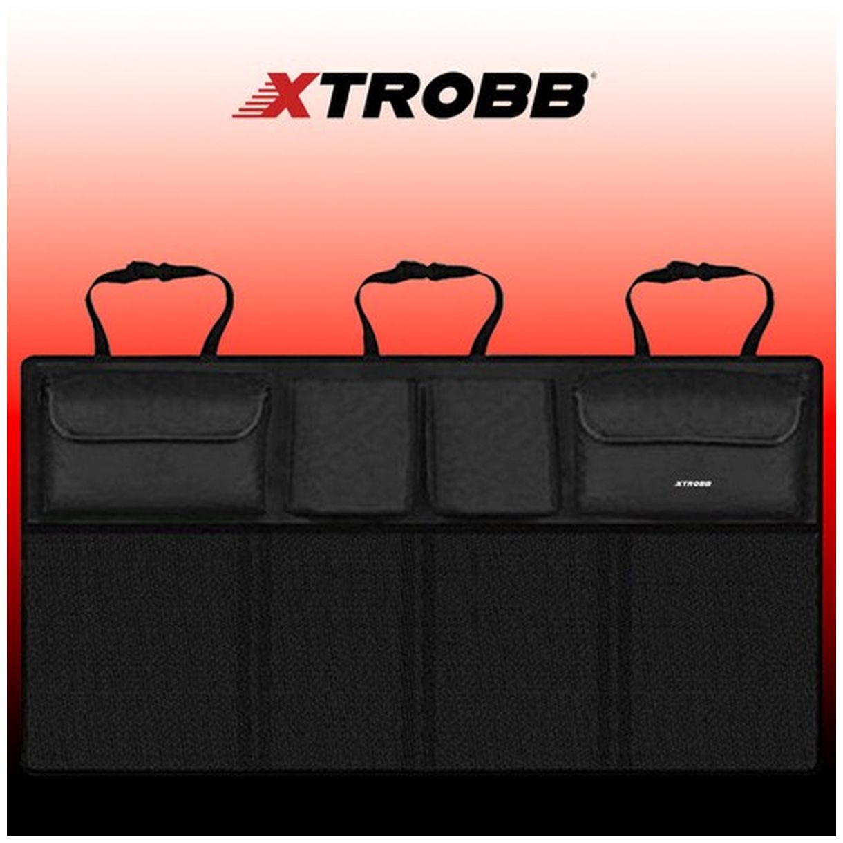Organizer na Fotel Samochodowy Xtrobb 21914 - Idealne Rozwiązanie dla Każdego Kierowcy-2 Organizer na Fotel Samochodowy Xtrobb 21914 - Idealne Rozwiązanie dla Każdego Kierowcy-2
