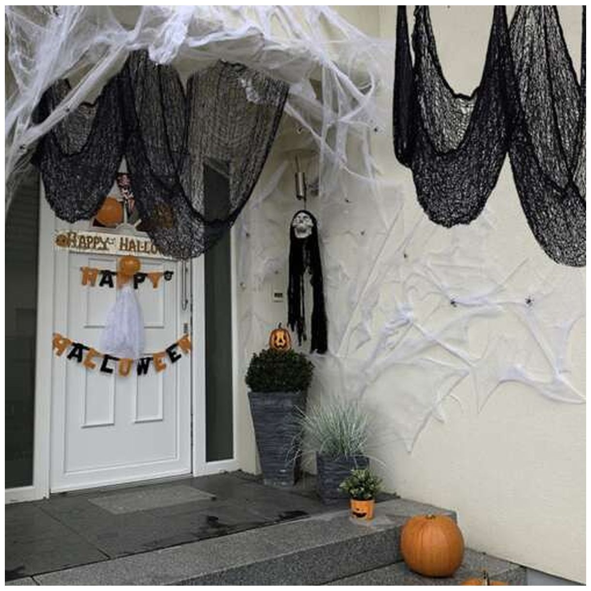 Pajęczyna Dekoracja 198x76cm Malatec 22003 - Idealna na Halloween-3 Pajęczyna Dekoracja 198x76cm Malatec 22003 - Idealna na Halloween-3