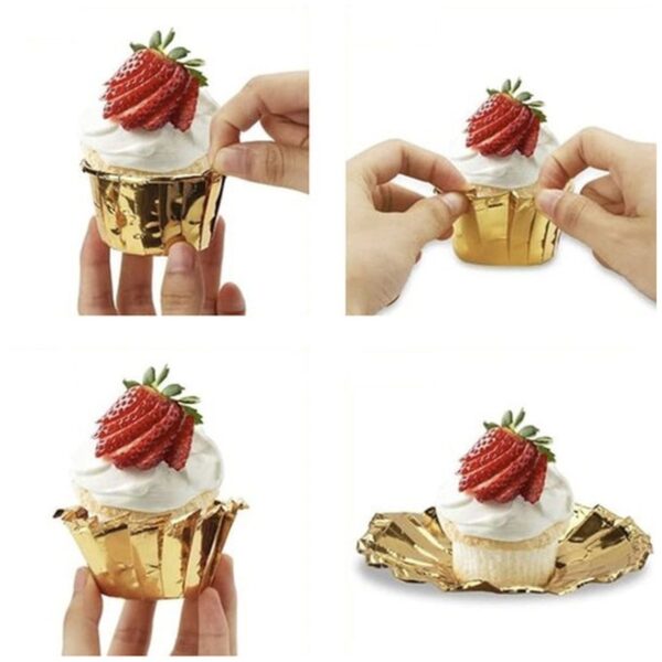 papilotki na muffinki zestaw 50 szt ruhhy 24376 9