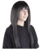 peruka dluga damska czarna p14833 4