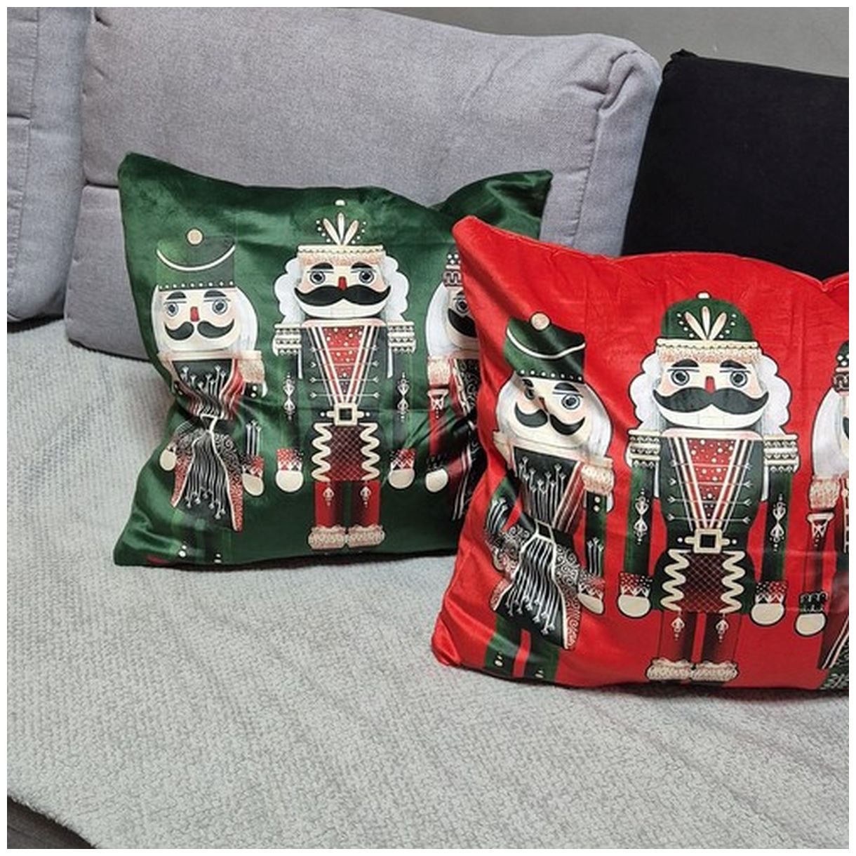 Pluszowa Poszewka Dekoracyjna 40x40cm Ruhhy 24728 - Idealna na Święta-1 Pluszowa Poszewka Dekoracyjna 40x40cm Ruhhy 24728 - Idealna na Święta-1