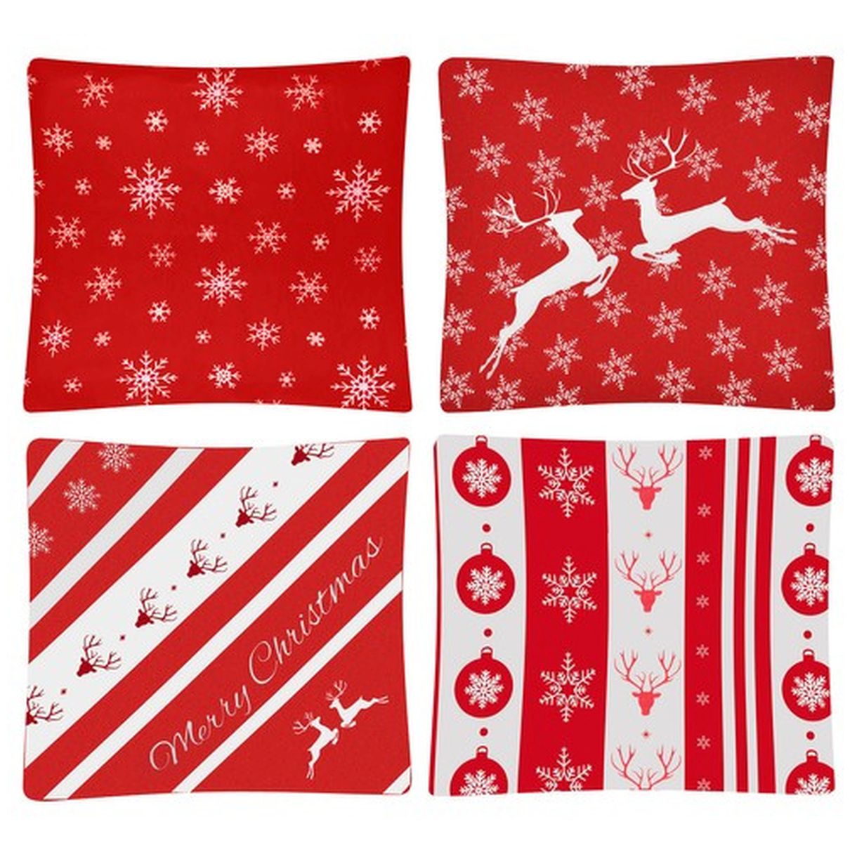 Poszewka dekoracyjna 45x45 cm Ruhhy x4 24827 - Idealna na Święta-2 Poszewka dekoracyjna 45x45 cm Ruhhy x4 24827 - Idealna na Święta-2